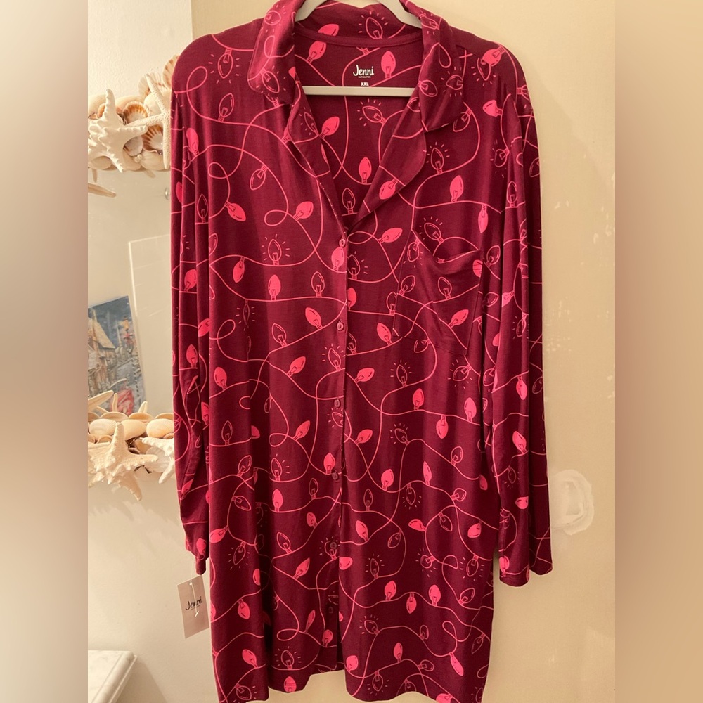 Jenni Intimates Nightshirt XXL NWT